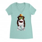 T-Shirt Femme Wise Monkey - See no evil
